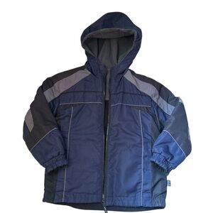 Rothschild Navy and Gray Kids Puffer Jacket